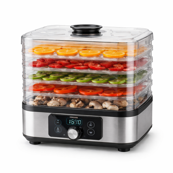 PureDry PrismStack Transparent Tray Dehydrator