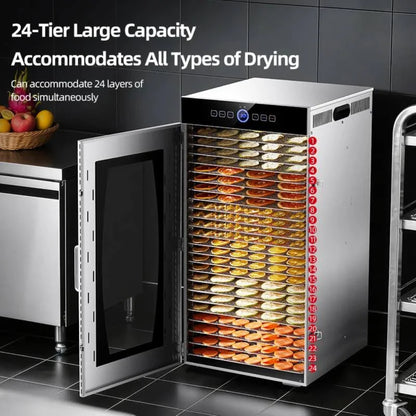 NutriVault ProMax Stainless Steel Food Dehydrator