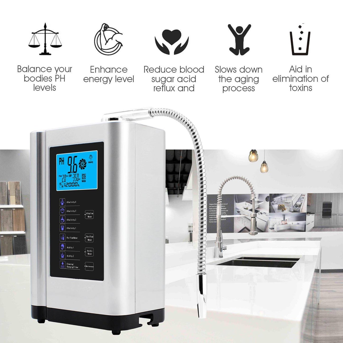 AquaHelix IonStream Pro H2 Alkalizer